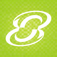 摩根娱乐网站标志 - 橙色与深蓝色交织的抽象M图形